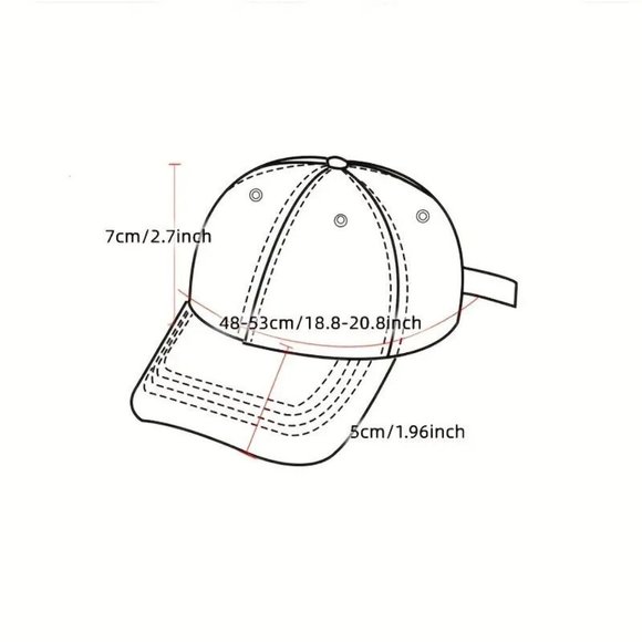 Boys&Girls "M" Caps With Cartoon Figures Eyes Embroidery Breathable Adjustable - Picture 12 of 12